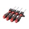 Intertool 4 pcs Screwdriver Set, Phillips & Slotted, Wall Mount Rack VT08-3434 - alternate 3